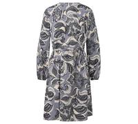 Kleid blau|mehrfarbig 42