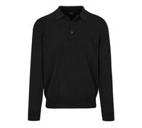 COMMANDER Finest Clothing - Polo-Pullover, uni black - Gr. - M