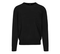 COMMANDER Finest Clothing - Rdh.-Pullover Basic, uni black - Gr. - XL