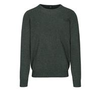 COMMANDER Finest Clothing - Rdh.-Pullover Basic, uni dark khaki mel. - Gr. - XXL