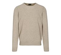COMMANDER Finest Clothing - Rdh.-Pullover Basic, uni irish cream mel. - Gr. - L
