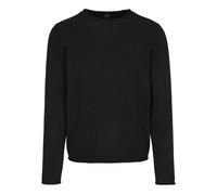COMMANDER Finest Clothing - Rdh.-Pullover Rollkante Basic black - Gr. - S