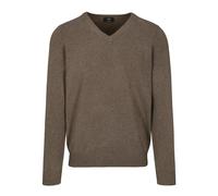 COMMANDER Finest Clothing - V-Pullover Basic, uni nougat mel. - Gr. - L