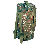 Commando Industries Bundeswehr Seesack Wäschetasche Rucksack in Schwarz, Oliv oder Flecktarn (Flecktarn)