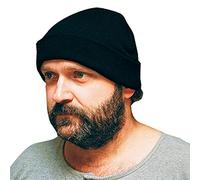 Commando Industries CI Bequeme und Warme Watchcap Rollmütze Polyacryl Strickmütze Wintermütze Mütze Schwarz