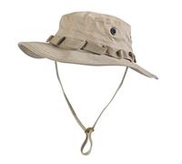 Commando Industries US Army Tropen Hut Boonie Hat Buschut Ripstop Schlapphut (Beige/XL)