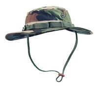 Commando Industries US Army Tropen Hut Boonie Hat Buschut Ripstop Schlapphut (Woodland/XL)