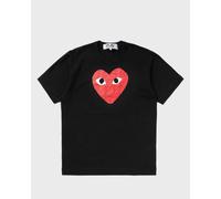 Comme des Garçons Play T-SHIRT LOGO PRINT KNIT men Shortsleeves black in Größe:XL