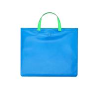 Comme des Garcons Shopper & Totes - Leather Super Fluo Tote Bag - Gr. unisize - in Blau - für Damen