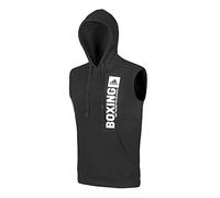 Community Vertical Hoody Sleeveless Boxing, ärmelloser Kapuzenpullover, Black, XL