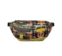 Company Gürteltasche mit Traktoren-Aufdruck, groß, Outdoor-Sport, Crossbody-Bauchtasche für Damen und Herren, Reisen, Workout, Bauchtasche