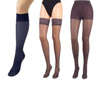 Compressana CALYPSO 70 Schenkel-Strumpf 1 Paar | L (IV) | Silk (CP-0008)