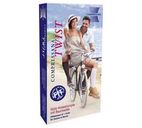 Compressana Twist Kniestrümpfe 42-44 anthrazit