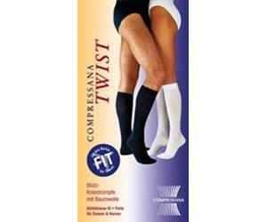 COMPRESSANA Twist St.Kniestr.46-48 Gr.6 schwarz 2 St