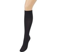 COMPRESSANA TWIST Stütz-Kniestrümpfe 40-42 Größe 3 schwarz 2 St