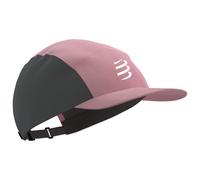 Compressport - 5 Panel Cap - Cap, Gr. One Size, grau/rosa (Zephyr)