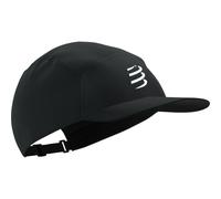 Compressport Damen/Herren/Unisex 5 Panel Cap schwarz