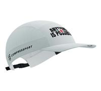 compressport 5 panel light cap ironman 2025 anything is possible weis schwarz rot