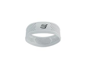 Compressport Damen/Herren/Unisex Thin Headband On/Off weiß