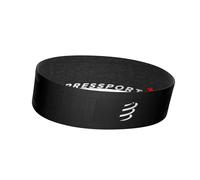 Compressport Free Belt Laufgürtel schwarz/weißes Logo - ML