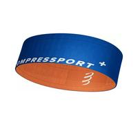 Compressport - Free Belt - Hüfttasche, Gr. XL/XXL, blau (DazzBlue/Fire)