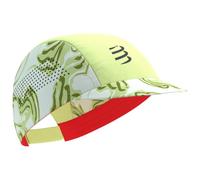 Compressport - Pro Racing Cap - Cap, Gr. One Size, bunt (GreenCamo/FluoRed)
