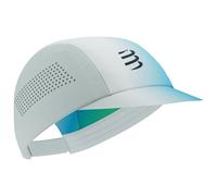 Compressport - Pro Racing Cap - Cap, Gr. One Size, grau (StarWhite/Blue/Green)