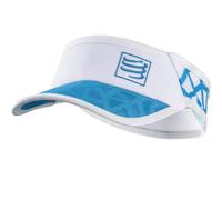 Compressport Schirmkappe Spiderweb Ultralight Visor white/blue - weiß / ONE SIZE