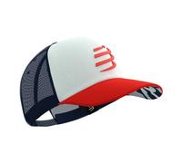 compressport trucker cap weis rot