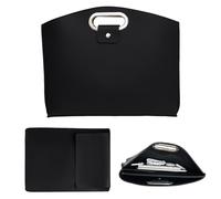 Computertasche - PU-Leder, stilvolle Tragetasche, wasserdichte Arbeitstaschen-Set, Büro, Schule, Hochschule, Business, Reisen, Freizeit-Accessoires für Männer und Frauen, multifunktionale Laptoptasche