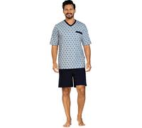 Comte Single-Jersey Herren-Schlafanzug 50 hellblau