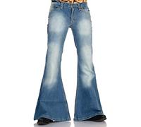Comycom Herren Mega Jeans Schlaghose Blue 72