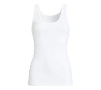 con-ta Achselhemd, klassisches Trägertop, perfekt für den Sommer oder zum drunterziehen, bequemes Unterhemd aus weicher Baumwolle, alltagstauglich in der Basic Farbe Weiß, Größe: 46/XXL