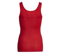 con-ta Achselhemd, legere Bekleidung für Damen, klassisches Top, bequemes Oberteil aus weicher Baumwolle, in Rot, Größe: 38