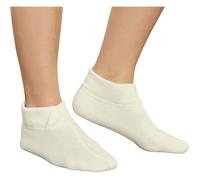 Con-ta Angora-Unisex-Bettschuhe, 1 Paar XL natur