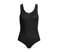conta Achselbody, bequemer Body für Damen, Achselbody mit Slip & Druckknöpfen, aus weichem Modal, Damenunterwäsche, in Farbe Schwarz | Gr.: 36/XS - 48/3XL