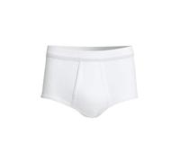 con-ta Conta DOPPELRIPP Slip mit Eingriff Spar-Pack (1er,3er,5er,10er Pack), Bequeme Unterwäsche für Herren, aus 100% Baumwolle, weiß | Gr.: 5/M - 12/6XL