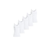 Conta DOPPELRIPP Unterhemd, Unterwäsche für Herren, klassisch bequemes Oberteil, aus 100% Baumwolle, weiß | 5er Spar-Pack, Gr.: 7/XL