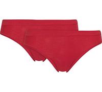 Con-ta Feinripp Damen-Hüftslip im 2er-Pack rot 42