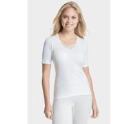 con-ta Damen kurzarm Shirt Angora in Farbe wollweiß Größe 52