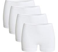 con-ta Damen-Schlüpfer 4er-Pack weiß Größe 40