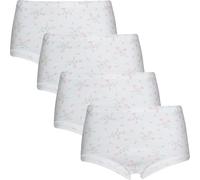 con-ta Damen-Taillenslip 4er-Pack Feinripp weiß Größe 48