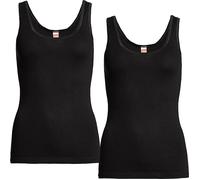 Con-ta Damen-Unterhemd im 2er-Pack 44 schwarz