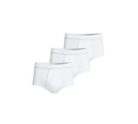 con-ta DOPPELRIPP Slip mit Eingriff, Bequeme Unterwäsche für Herren, aus 100% Baumwolle, weiß | 3er Pack, Gr.: 8/XXL