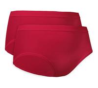 Con-ta Feinripp Damen-Taillenslip im 2er-Pack 42 rot