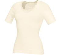 Con-ta Feinripp Damen-Unterhemd, 1/2-Arm 38 creme