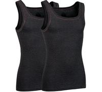 Con-ta Feinripp Herren-Thermo-Unterhemd im 2er-Pack 8 schwarz