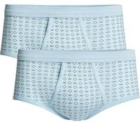 Conta Feinripp Herren-Slip im 2er-Pack blau 7