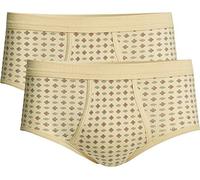 Conta Feinripp Herren-Slip im 2er-Pack braun-beige 5