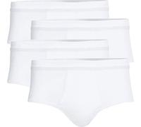 Conta Feinripp Herren-Slip im 4er-Pack weiß 10